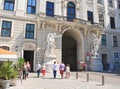 Sculpture depicting the labors of Hercules. Hofburg, Vienna Royalty Free Stock Photo