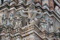 Sculpture detail of Ayutthaya temple, Thailand