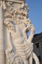 Sculpture - Drunkenness Of Noah In Venice Royalty Free Stock Photo