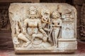 A sculpture of Durga in Abhaneri Royalty Free Stock Photo