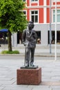 Sculpture of Edvard Grieg Royalty Free Stock Photo