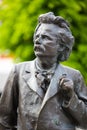 Sculpture of Edvard Grieg Royalty Free Stock Photo