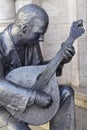 Sculpture of Fado musician