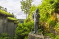 The sculpture of the famous Norwegian composer Edvard Grieg Royalty Free Stock Photo