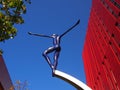 Sculpture on First Street, Manchester UK