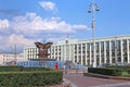 Sculpture fountain Cranes in Minsk