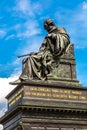 Sculpture of Friedrich August in Dresden Royalty Free Stock Photo