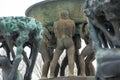 Sculpture in Frogner Park, sculpture created by Gustav Vigeland. Oslo, Norway