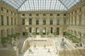 Sculpture Garden at the Louvre Museum, Paris, France Royalty Free Stock Photo