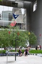 Sculpture Garden at The Museum of Modern Art MoMA in New York City