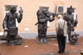 Sculpture georgian exhibition outdoor installation