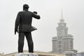 Statue of a german communist Ernst Thalmann in Moscow