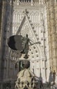 Sculpture of the Giraldillo, Seville Royalty Free Stock Photo