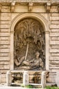 Sculpture of the goddess Juno in the Four Fountains, Rome Royalty Free Stock Photo