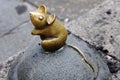 Sculpture Golden Mouse