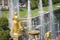 Sculpture Grand Cascade and fountains