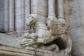 Sculpture of a Griffin at the Cathedral of Trento