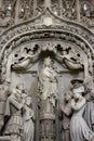 Sculpture group with Virgin Mary in Breda main church