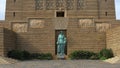 Voortrekker woman and children statue at the foot of the monument, Voortrekker, Monument, Pretoria, South Africa