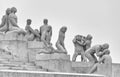 Sculpture by Gustav Vigeland in the park named after him in Oslo Norway