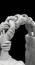 Sculpture of Hands Forming a Unity Arch Royalty Free Stock Photo