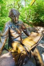 Sculpture of Hans Christian Andersen in Central Park, New York City