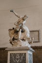 Sculpture `Hercules and the Centaur Nessus` Royalty Free Stock Photo