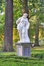 Sculpture of Hercules in Valkenberg Park, Breda, Netherlands.