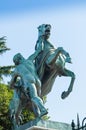 Horse tamer sculpture Naples, Italy