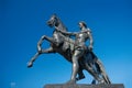 Sculpture of Horse Tamer, Anichkov bridge, Saint Petersburg, Russia