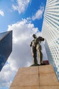 Sculpture of Igor Mitoraj in La Defense, Paris, France