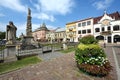 Sculpture Immaculata - Plague Column & Beggars House, Kosice, Slovakia Royalty Free Stock Photo