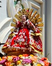 Sculpture of the infant Jesus, called NiÃÂ±o Viajero Royalty Free Stock Photo