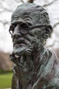 Sculpture of James Joyce, St. Stephen's Green, Dublin, Ireland.