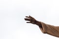 Sculpture of Jesus Christ resurrected near the church of St. Rocha