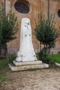 Sculpture of the Joan of Arc in Rome, Italy Royalty Free Stock Photo