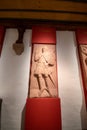 Sculpture of a knight in the museum of the royal palace of Nuremberg, Germany