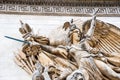 Sculpture `La Marseillaise` on the Arc de Triomphe, in Paris, France