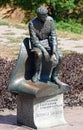 Sculpture by Leonid Bykov - a monument dedicated to military pilots