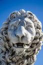 Lion on the lions bridge in st. augustine florida