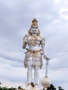 Sculpture of lord hanuman at ramnayarayanam AP India