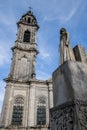 Sculpture on main square of Langres, France