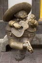 Sculpture of a mariachi
