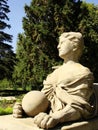 Sculpture at Masandra Palace, Crimea peninsula Royalty Free Stock Photo