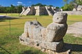 Sculpture of mayan god Chac Mool in Chichen Itza, Yucatan, Mexico Royalty Free Stock Photo