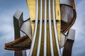 Sculpture in Midtown-Belvedere, Baltimore, Maryland.