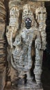 Sculpture of Nandishwara as an doorkeeper of Brahmeshwara Temple, Kikkeri, Mandya, Karnataka