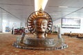 Sculpture at New Delhi International airport Royalty Free Stock Photo