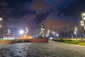 Sculpture of opera singer Alfredo Kraus Auditorium located in Las Palmas, Spain Royalty Free Stock Photo