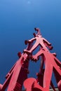 Sculpture outside La Spezia Railway Station, Le Spezia, Italy, 20th May 2016 Royalty Free Stock Photo